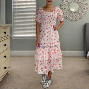 NWT Loveshackfancy X Target Midi Dress XS